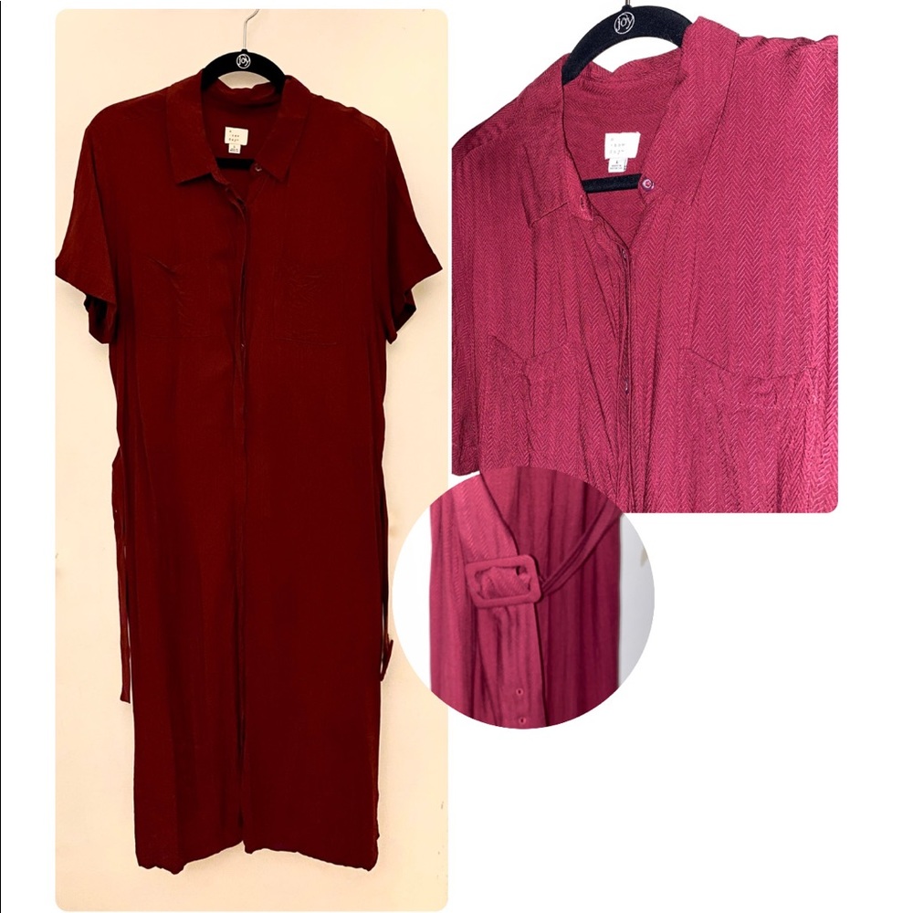 Shirt midi dress from target